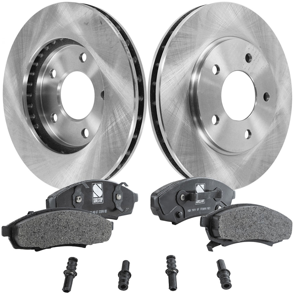 Brake Disc Rotors and Pads Kit for Chevy Olds Cutlass Pontiac Grand Prix