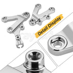 Front Foot Peg Mount Bracket for Kawasaki Ninja ZX6R ZX9R (1995–2006) 35011-1874 35011-1875