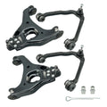Front Upper & Lower Control Arms for 1999–2006 Chevy Silverado 1500 (5.3L)