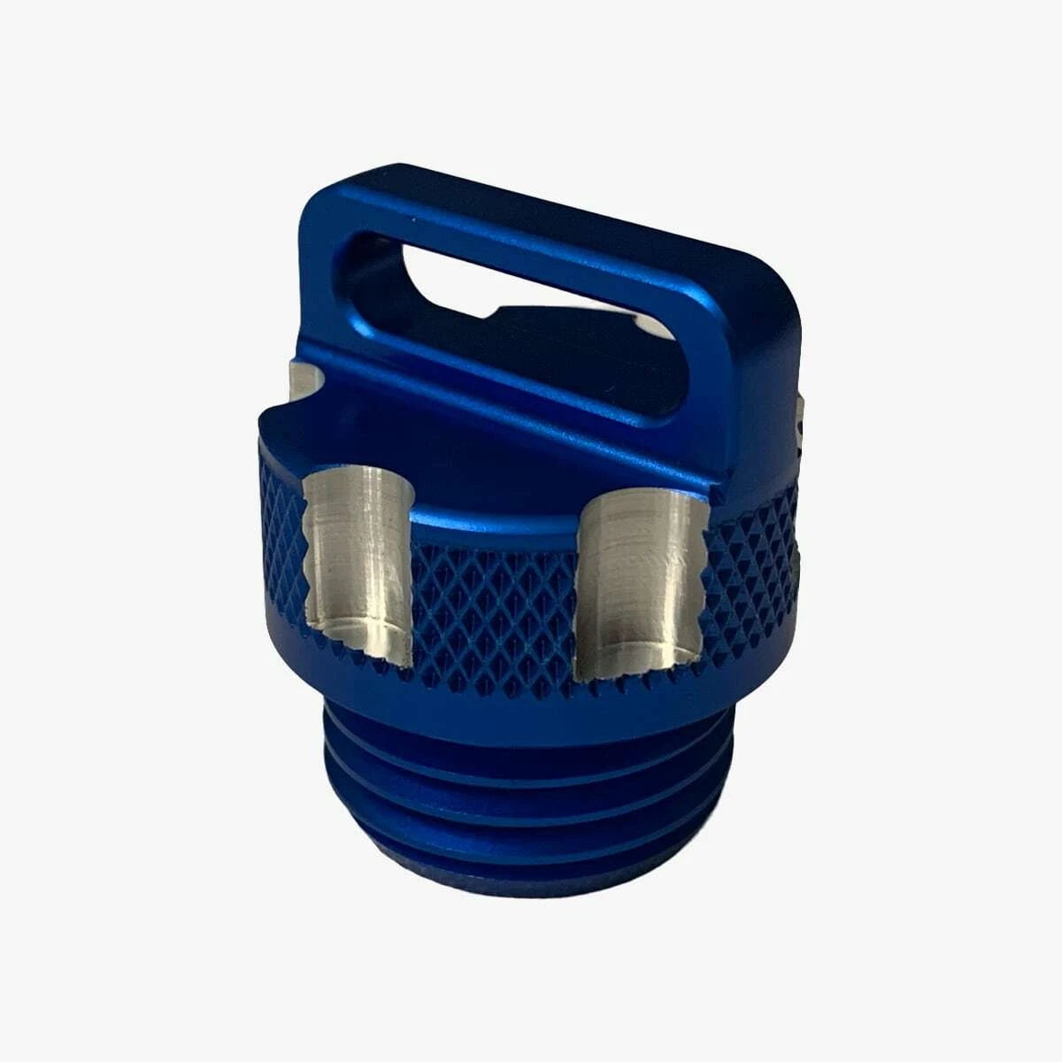 Billet Engine Oil Filler Mini Cap for Yamaha 1.8L - Blue