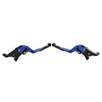 Blue Extendable Brake Clutch Levers for Honda CBR1000RR, CB1000R (2004-2016)