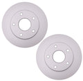 Set of 2 Front Coated Disc Brake Rotors for Chevy Blazer GMC Jimmy