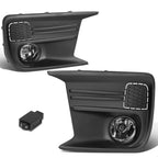 Pair of Clear Lens Fog Lights with Bezels & Switch for Subaru WRX (2018–2019)