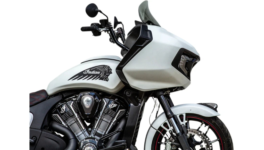 Klock Werks 11" Tinted Flare Windshield for Indian Challenger Pursuit (2020–2023)