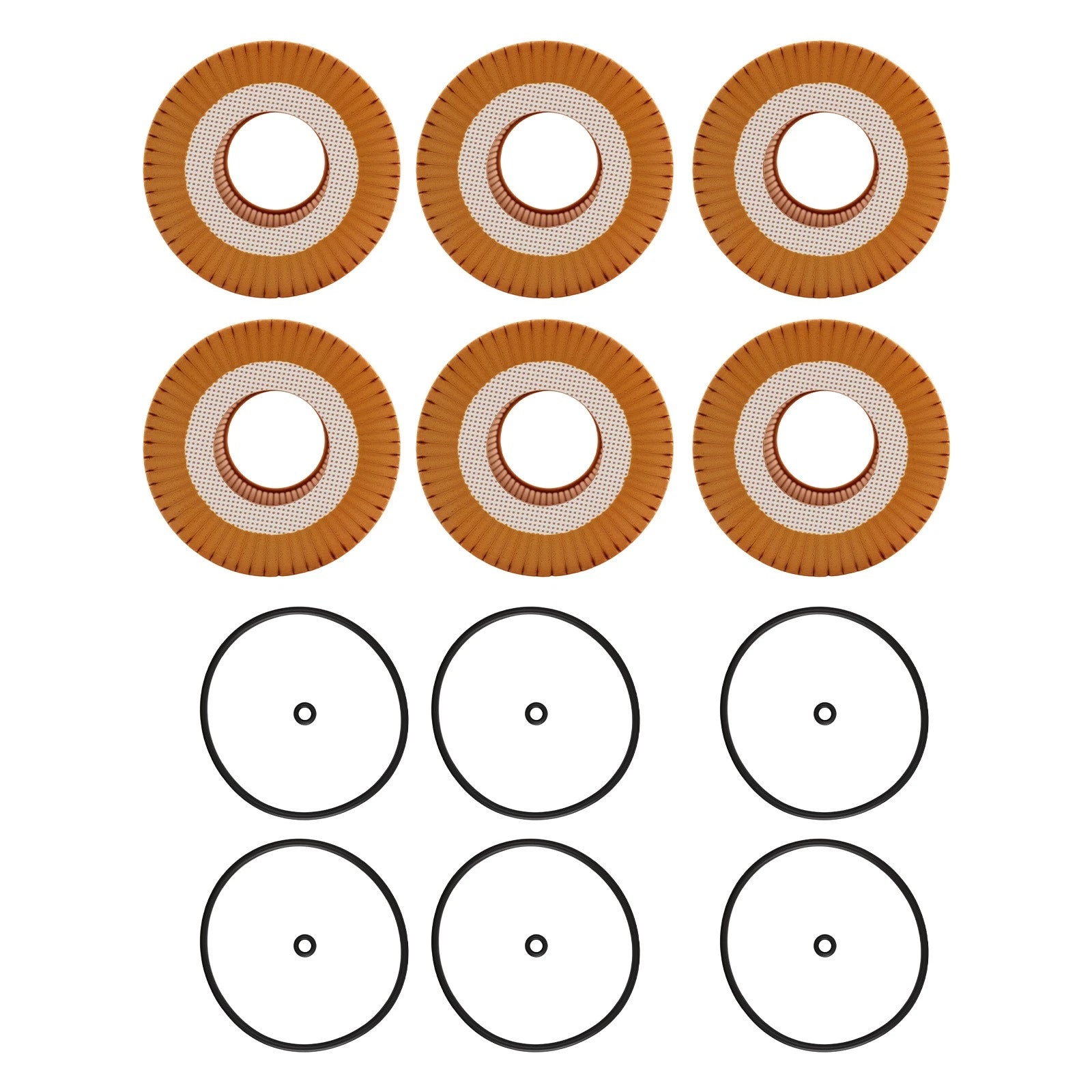 Engine Oil Filter Set of 6 for Mercedes Benz Sprinter GL ML E350 HU821x
