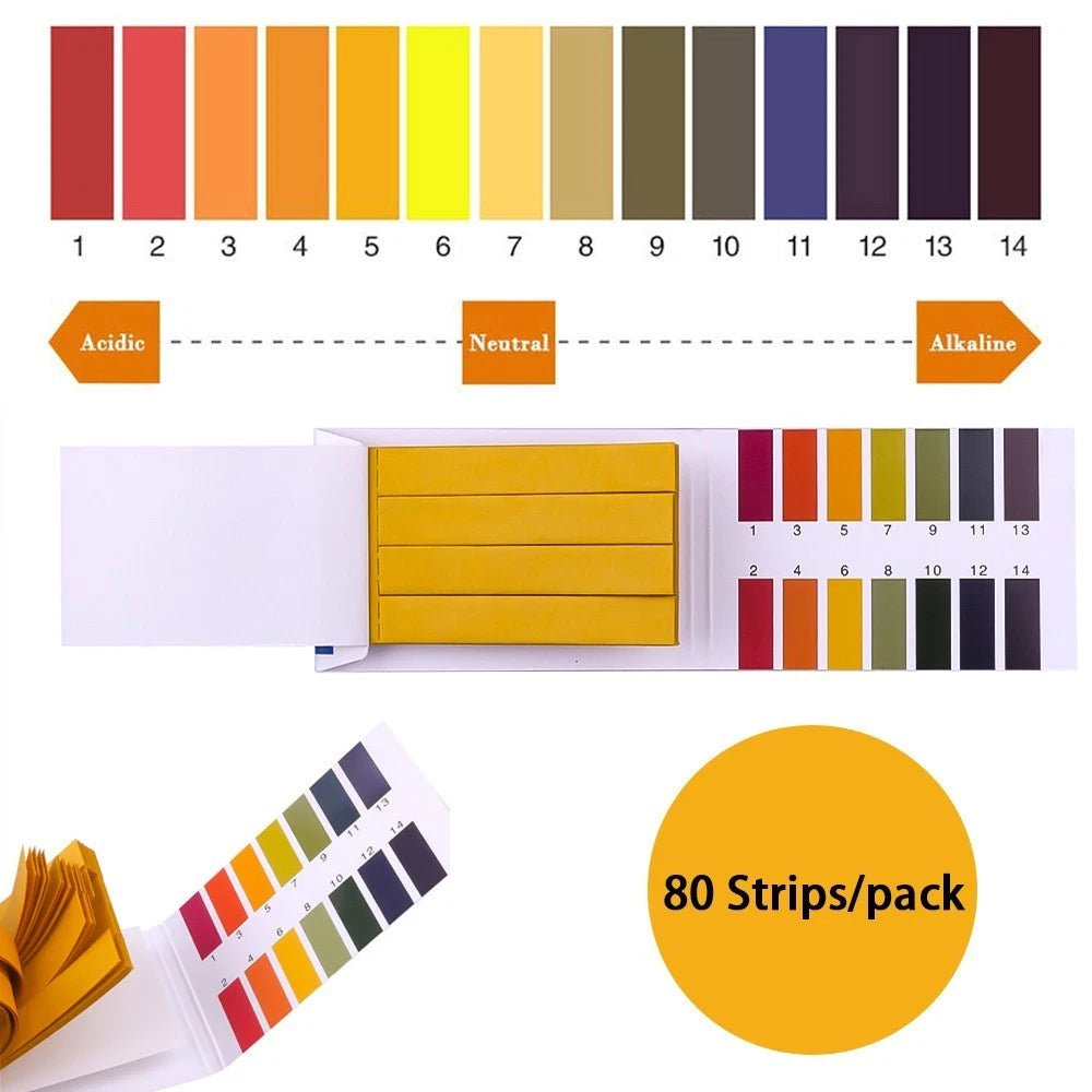 pH Test Strips for Laboratory Use (1-14)