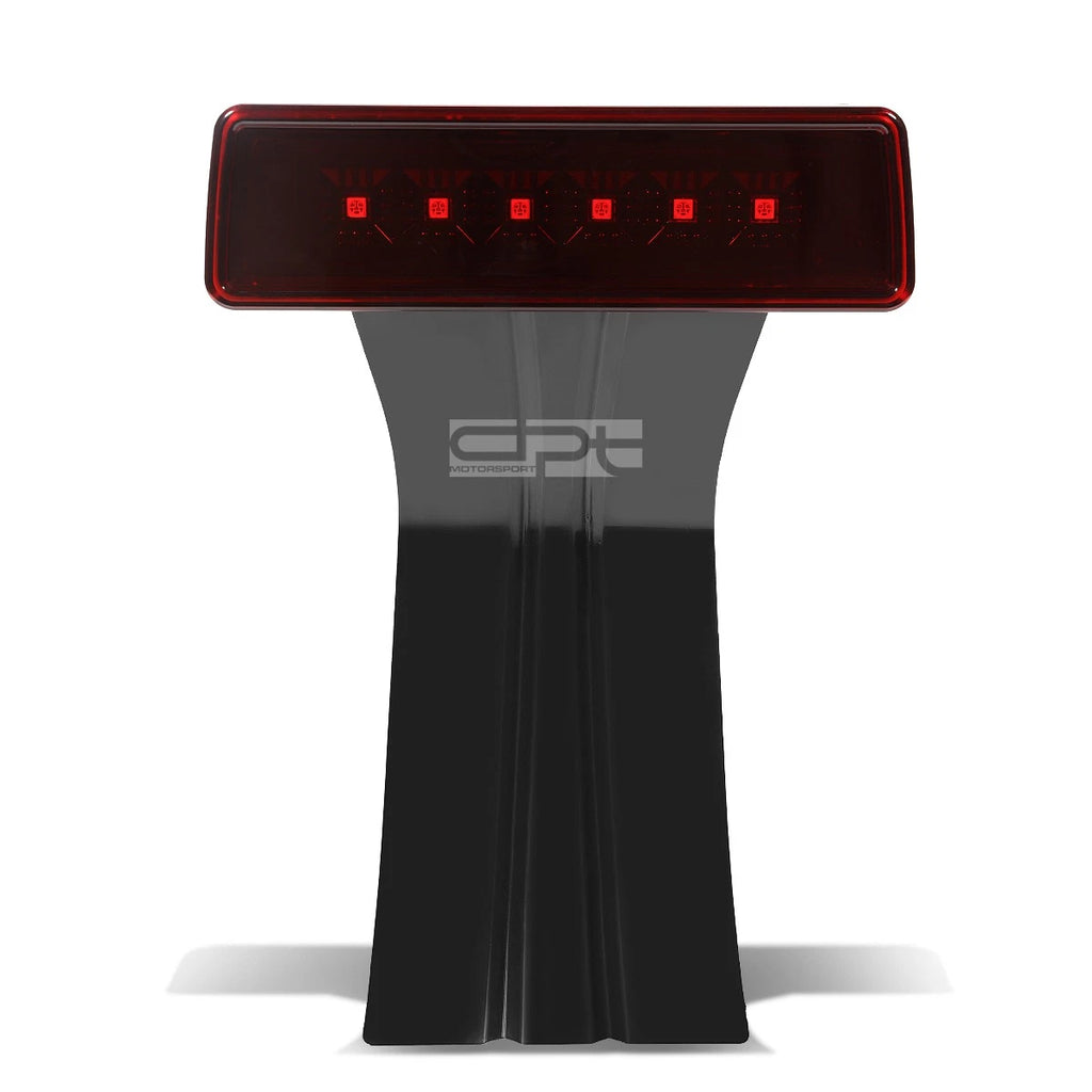 LED Rear Third Brake Light for Jeep Wrangler (2007–2017) Red Housing