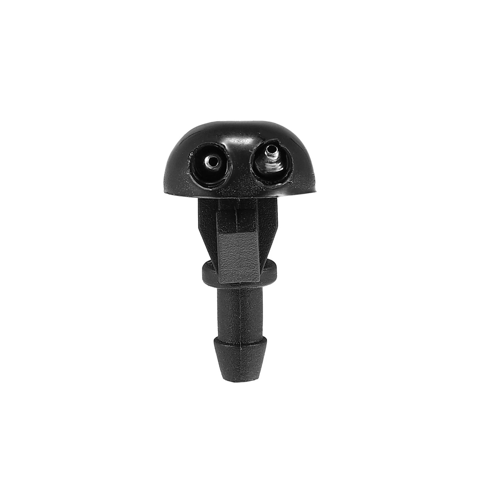 2X 3mm Black Plastic Windshield Washer Wiper Nozzle for Nissan 