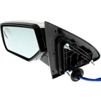 Left Side Chrome Mirror for Chevrolet (2015–2020) with Blind Spot Glass