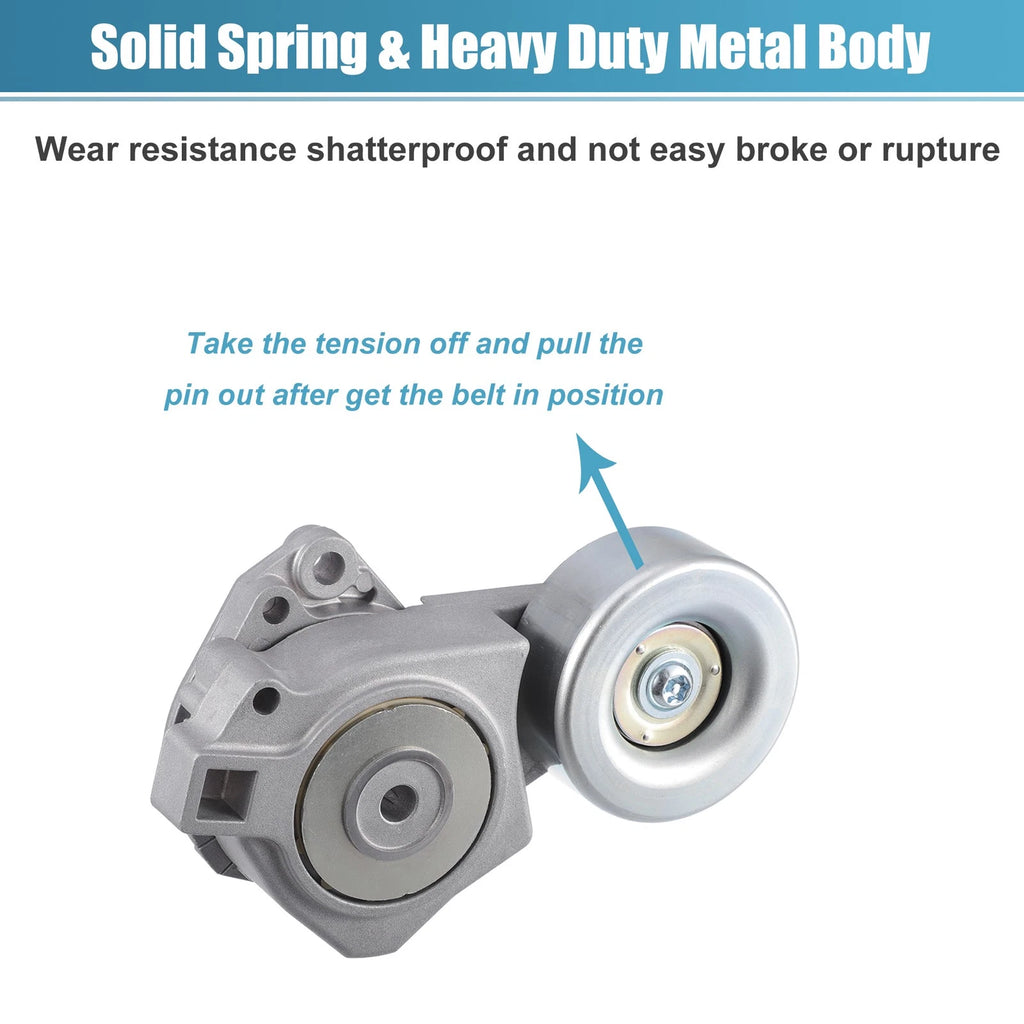 Belt Tensioner Pulley Assembly MD367192 for Mitsubishi Montero (2001–2006)