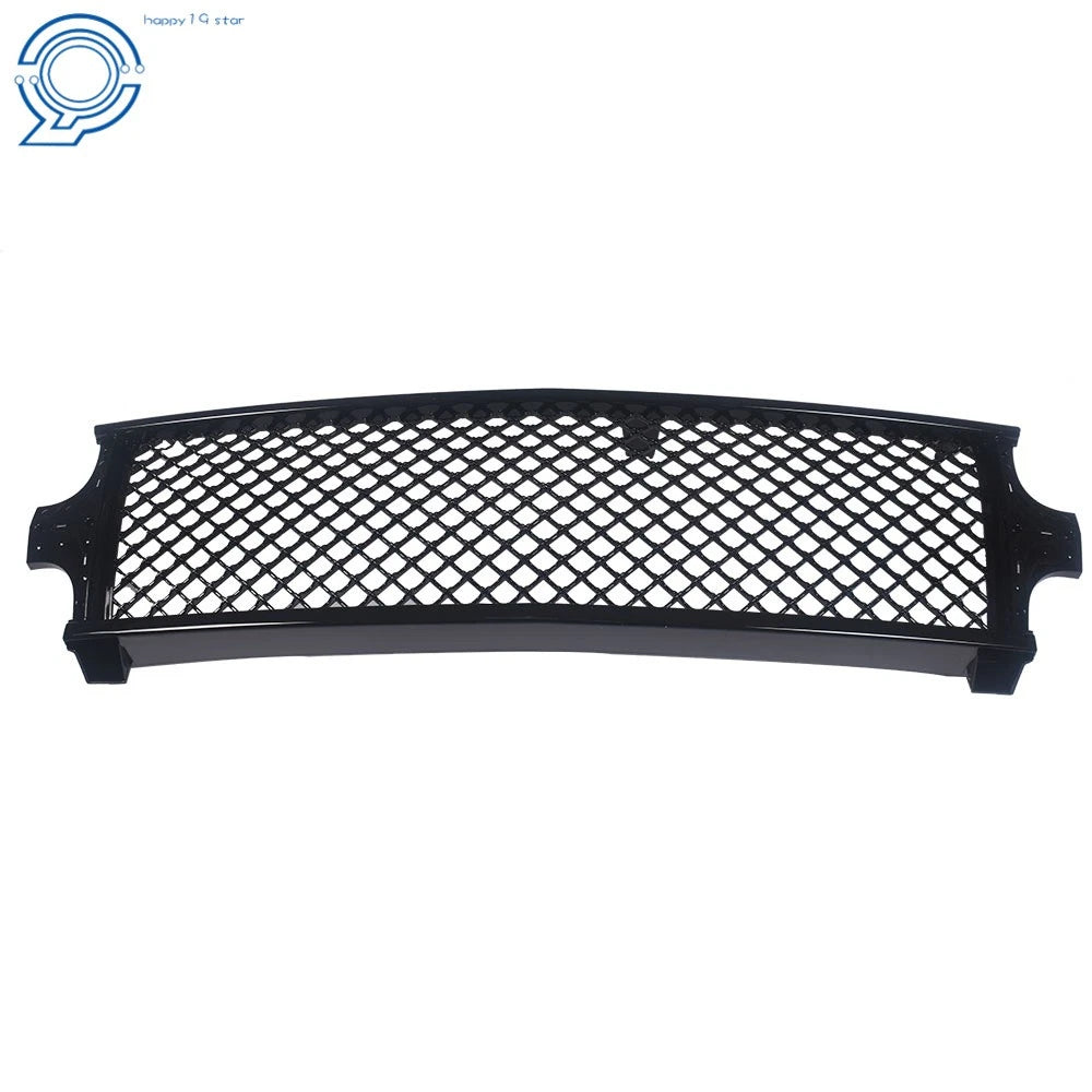 Front Bumper Grille Glossy Black for Silverado Tahoe Suburban (1999-2006)