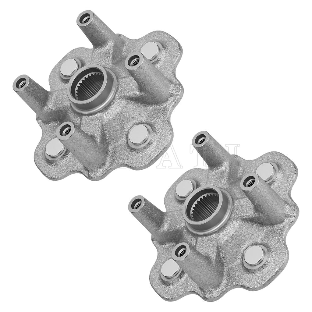 Set of 2 Front Left & Right Wheel Hubs for Yamaha Big Bear 400 (2007–2012)