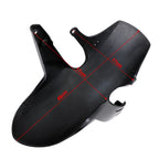 Front Fender Mud Guard for Suzuki GSX-S750 (2017–2024) Black