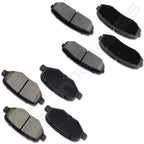 Set of 4 Front and Rear Brake Ceramic Pads for Ford Edge (2011–2014) 8X