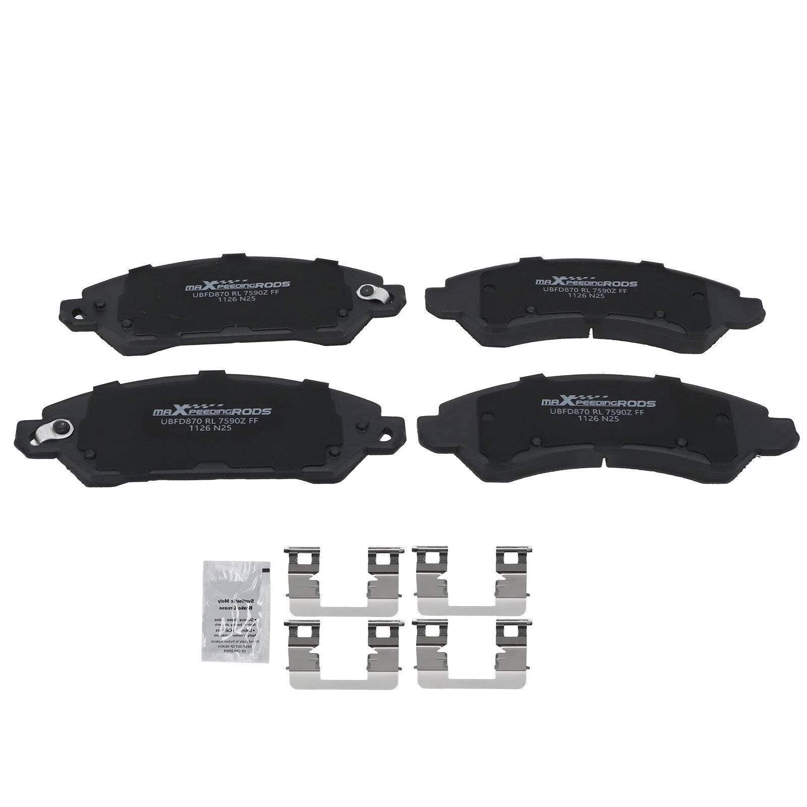Front Brake Pads Kit for Cadillac Escalade/XTS (2007-2020)