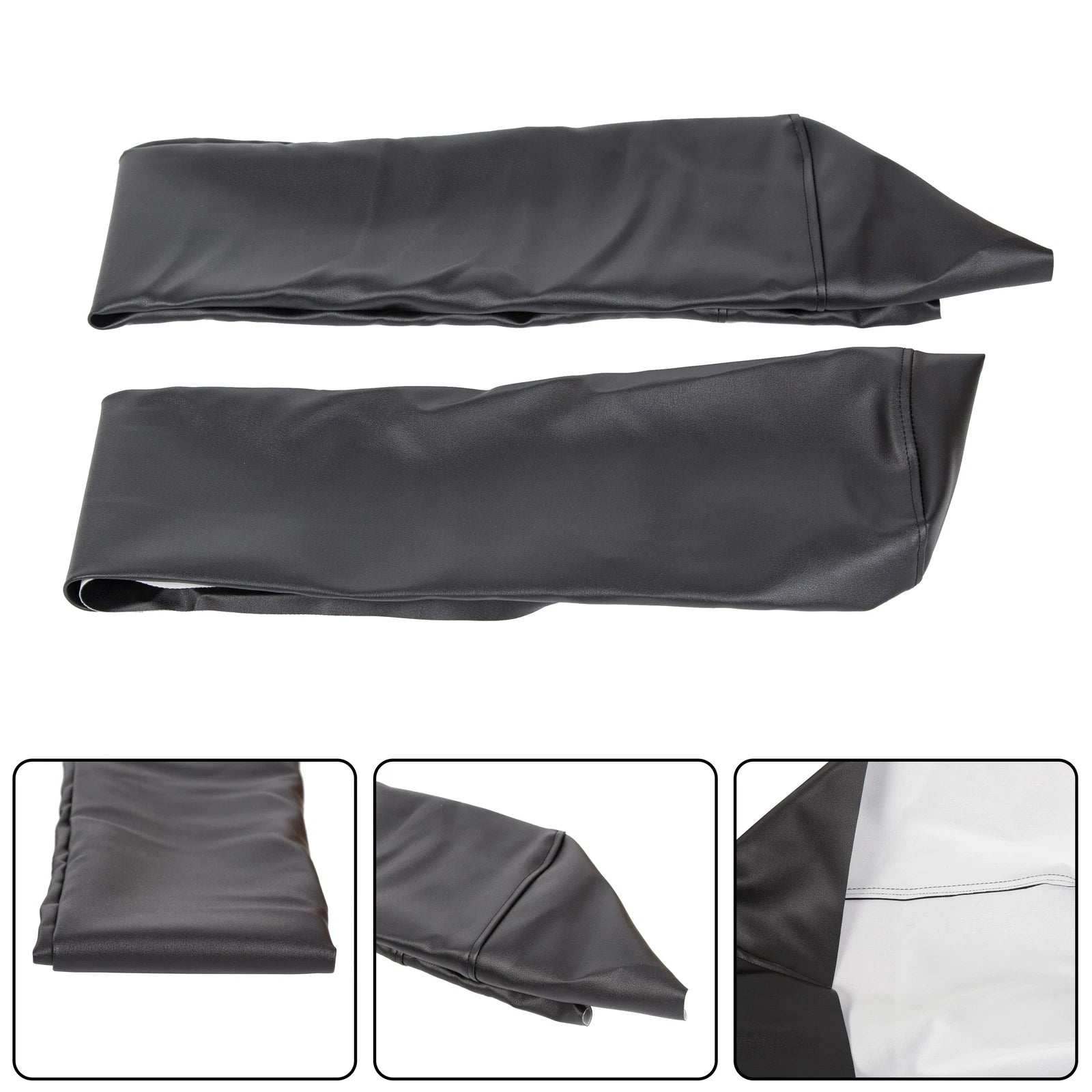 Black Seat Cover for Kawasaki Mule 2500 2510 3000 3010 (1998–2008)