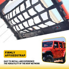 Cargo Net for Jeep Wrangler YJ TJ JK JL JT (1987–2023)