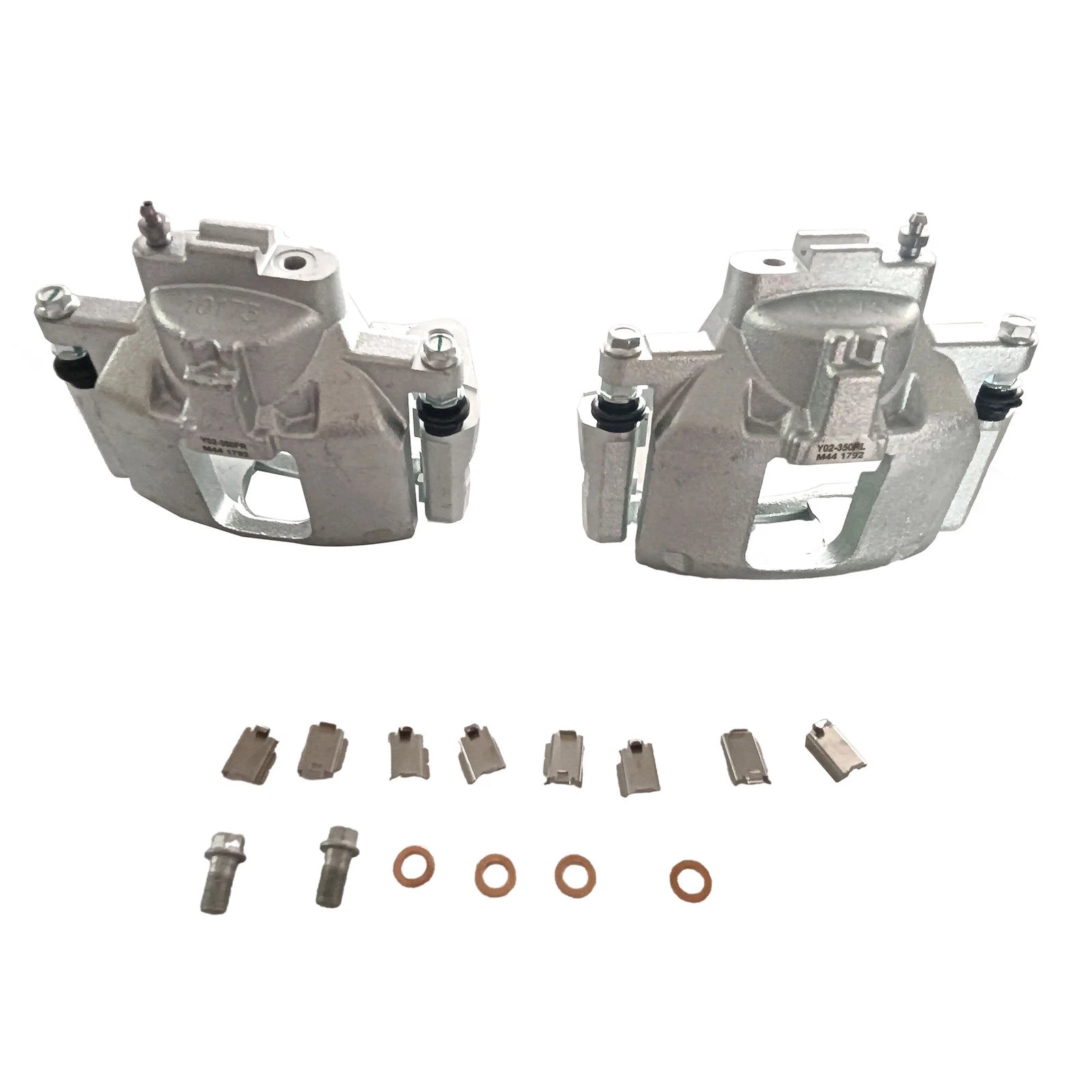 2PCS Front Brake Calipers w/ Bracket for Dodge Nitro Jeep Chrysler (2007–2010)
