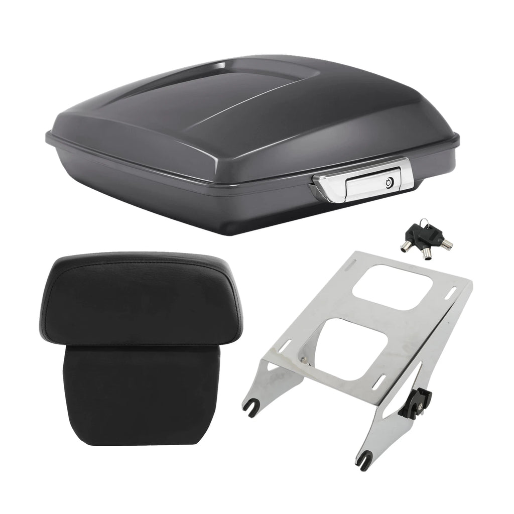 Razor Trunk Pad Mount for Harley Electra Glide (2014–2025) Gauntlet Gray Metallic