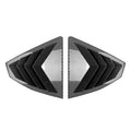 Rear Window Louver Cover Trim for Subaru WRX STI (2022–2025) - Carbon Fiber Black