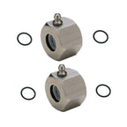 Set of 2 Steering Guard Lube Fittings for Boats (7/8 Inch)
