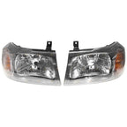 LH+RH Replacement Headlights Pair for Ford Transit VH/VJ (2000-2006)