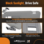 Driver Sun Visor with Light for Mazda CX-9 (2010-2015)