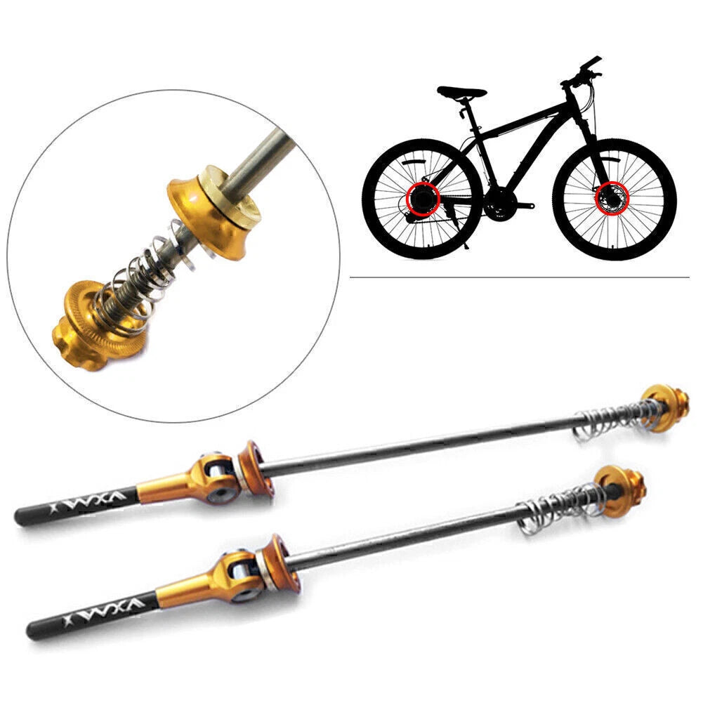 VXM Quick Release Hub Axle Skewer for MTB Road Bike (100mm, 135mm)