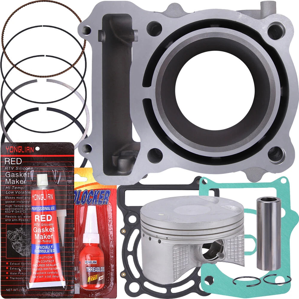 Top End Kit Cylinder Piston Gasket for Hisun 500 ATV UTV