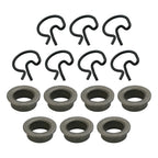 Complete Set Manual Transmission Shifter Bushings and Clips