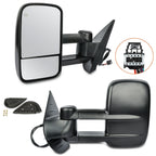 Pair Power Heated Tow Mirrors for Silverado Sierra (2007–2014)