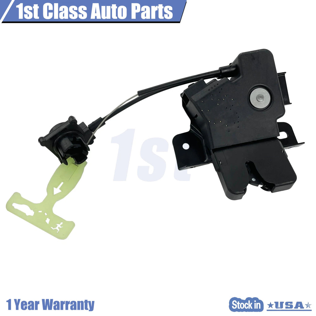 Trunk Deck Lid Latch Lock & Cable for Ford Mustang