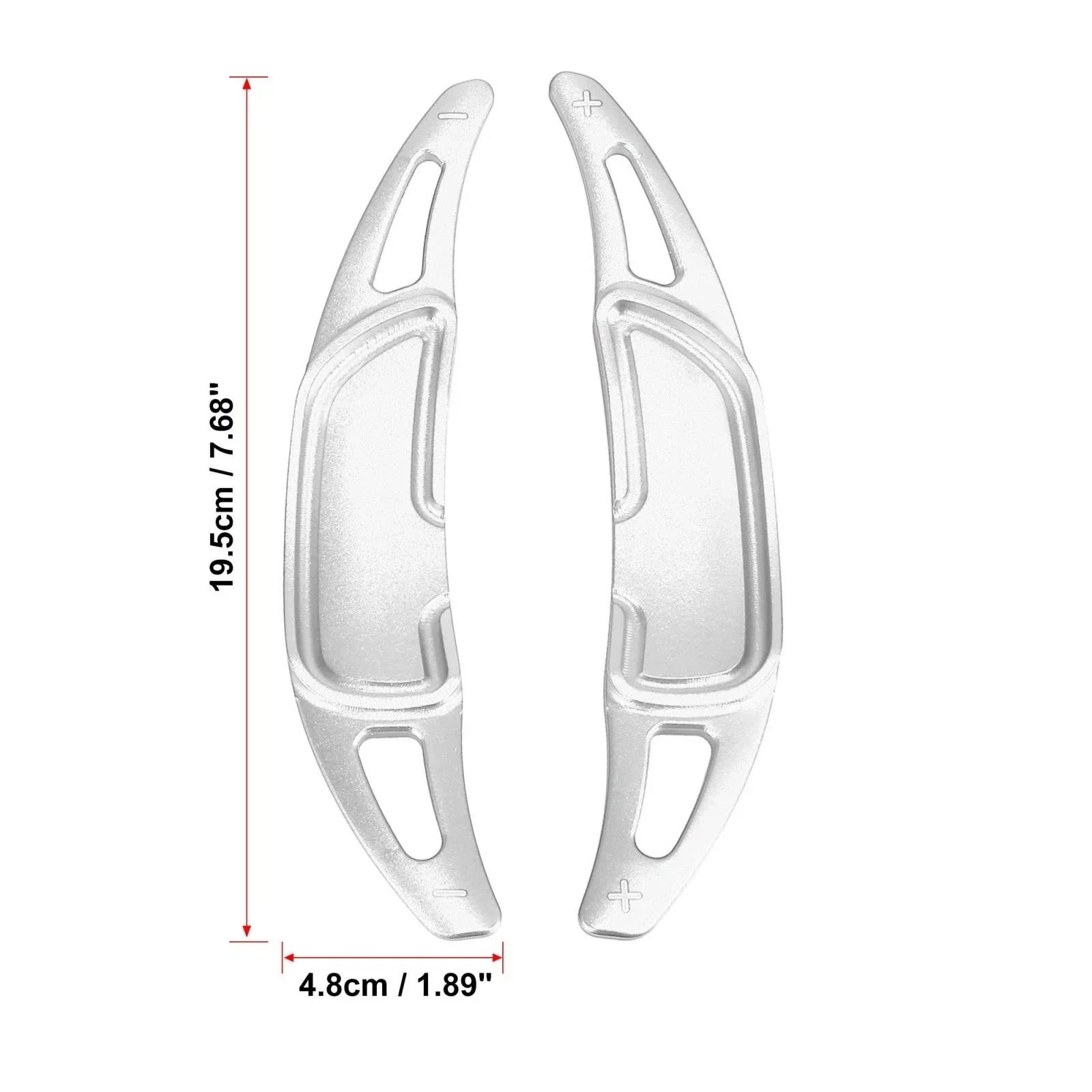 Steering Wheel Shift Paddle Silver Tone for Mercedes-Benz AMG A45 A35 (2016-2023)