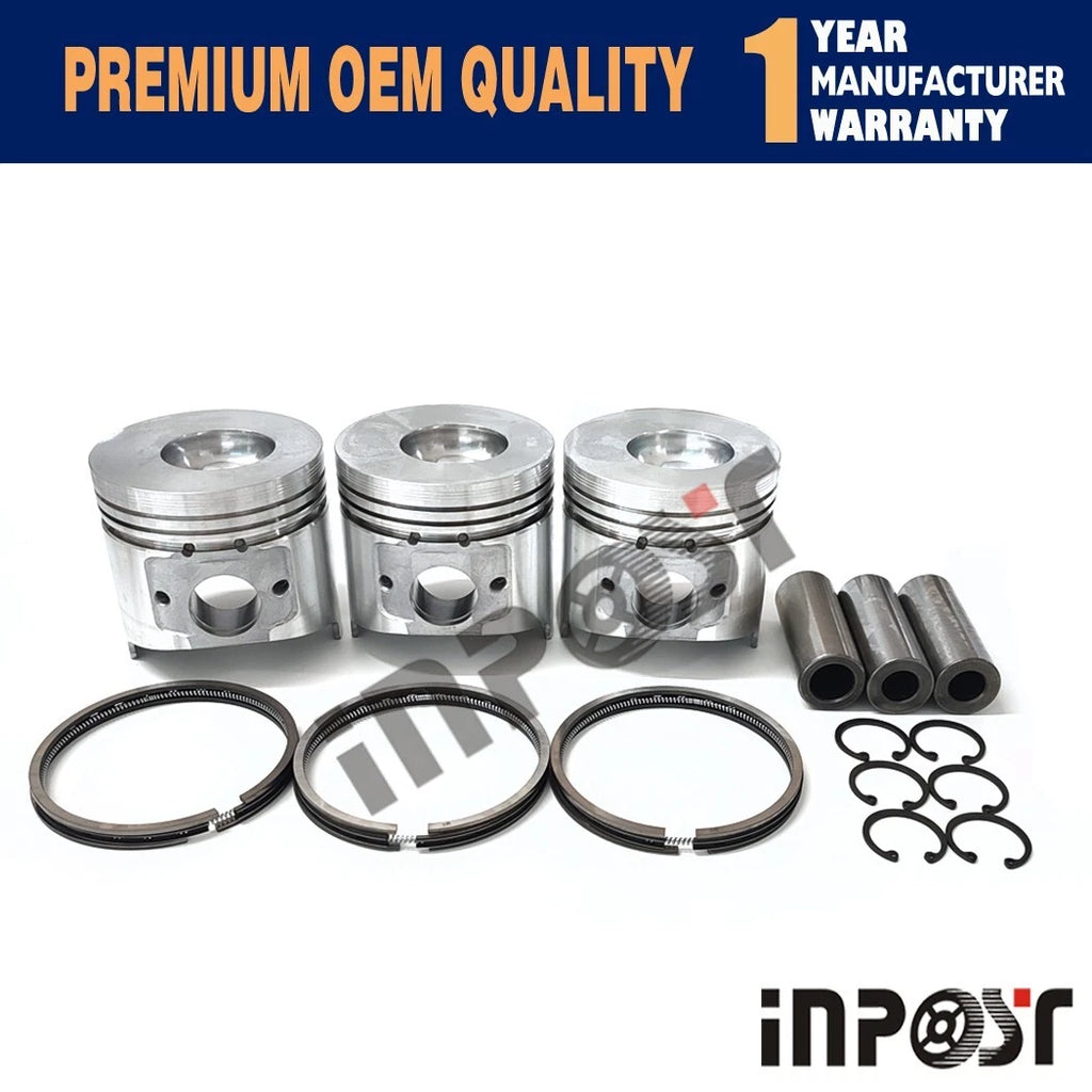 Overhaul Rebuild Kit for Yanmar 3TNV86CHT Engine (John Deere 3046R)