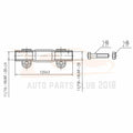 15pc Front Ball Joints Tie Rod Ends Pitman Idler Arm Kit for GMC C2500 C3500 (1999–2007)