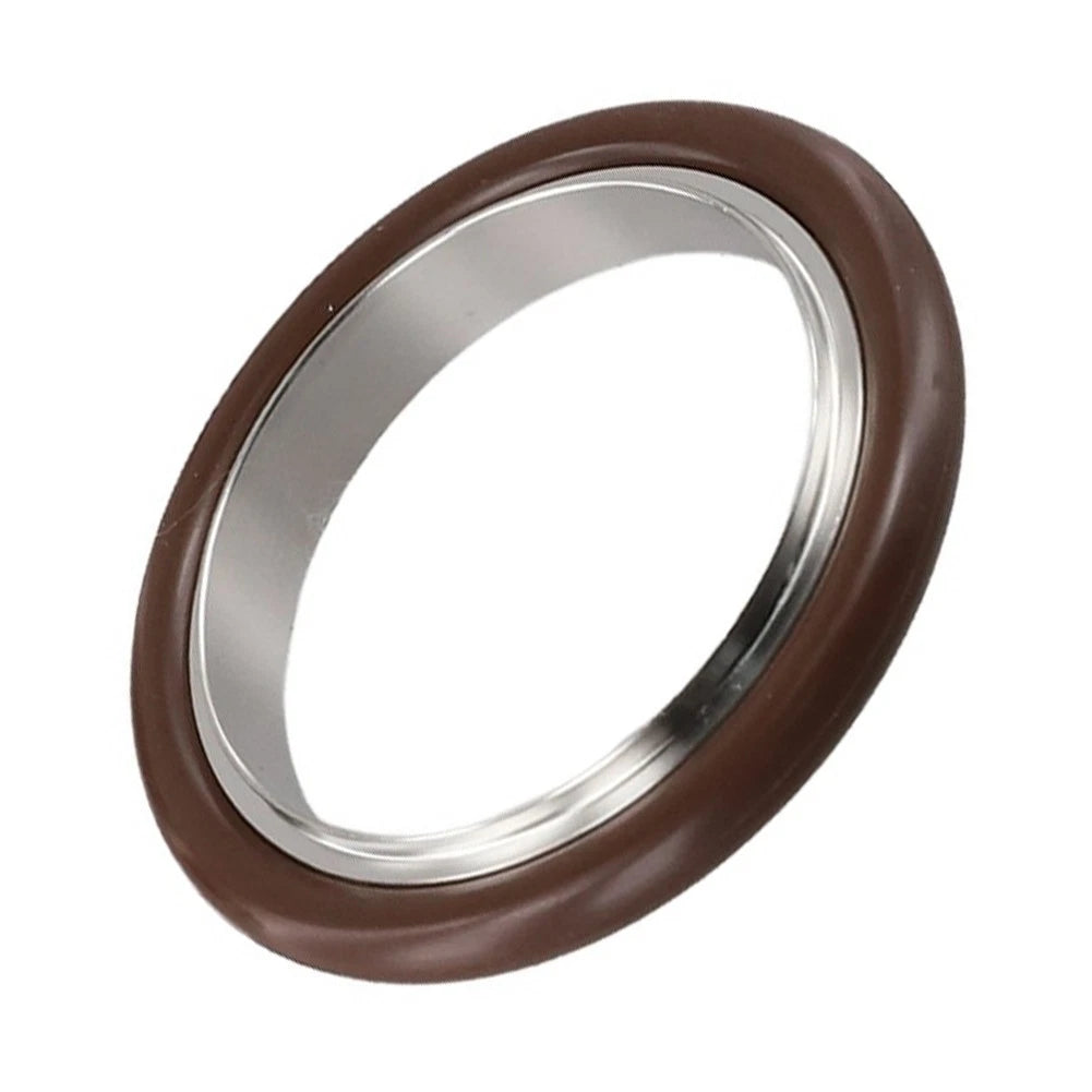 2X Stainless Steel KF40 Vacuum Center Ring for