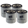 Set of 4 Wix Engine Motor Oil Filters for Mazda Scion Toyota L4 SKYACTIV (2012–2023)