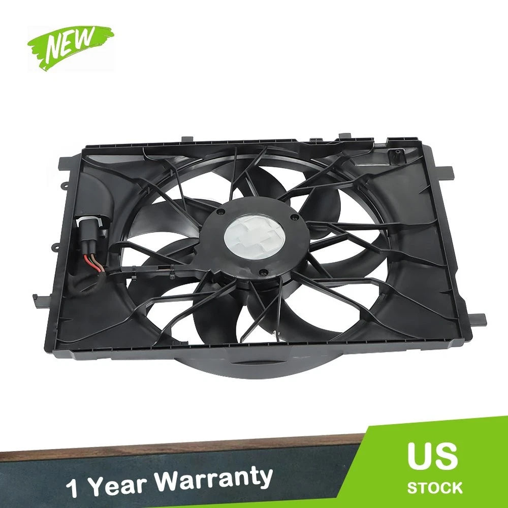 Radiator Cooling Fan for Mercedes-Benz E350 E400 C300 C350 SLK350 (2009–2016) 2045000293