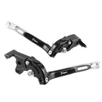 Foldable Brake Clutch Levers for Yamaha V-MAX 1700 (2009-2015) Black