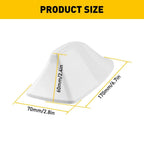 Fin Shark White Universal Antenna for Car SUV Pickup Boat (Universal)