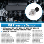 Engine Oil Pressure Sensor for Buick Allure (2008) - 12573107, 12556117, 12559780