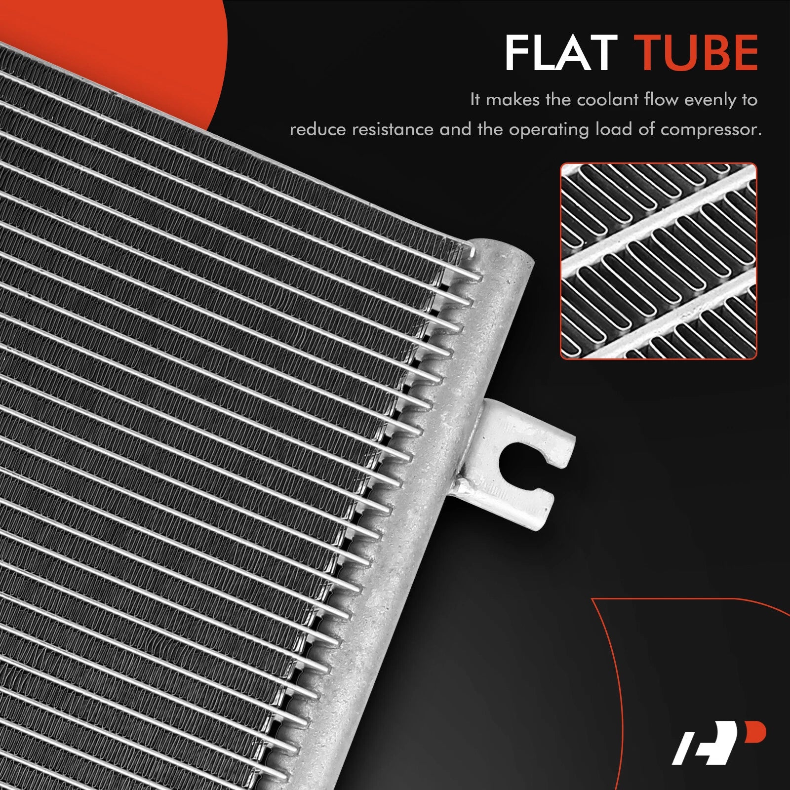 A/C Condenser with Bracket for Mitsubishi Montero (1994-2000)
