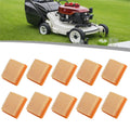 Set of 10 Replacement Air Filters for String Trimmer KM91R KM131 FS89 FS91 FS111