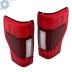 Set of 2 Tail Lights for Ford F250 (2020–2022) with Blind Spot LED