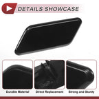 Front Left Washer Nozzle Cover Cap for Subaru Outback (2010–2012) Black