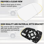 2X Heated Mirror Glass for Audi A3 A4 A5 Quattro
