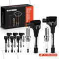 Set of 8 Ignition Coils & Iridium Spark Plugs for Nissan Armada (2017–2022)