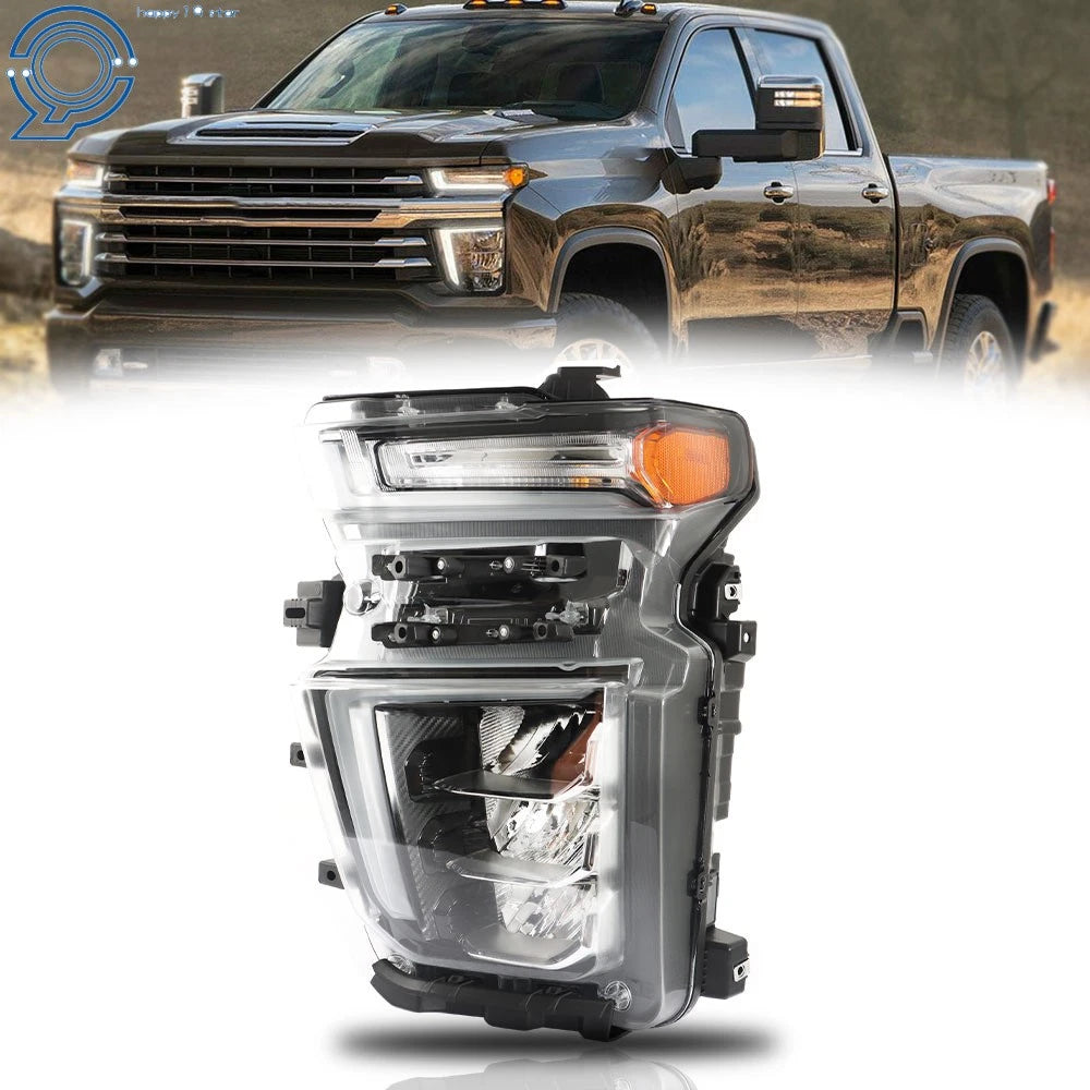 LED Headlight Assembly for Silverado 2500/3500HD (2020-2023) Left Side