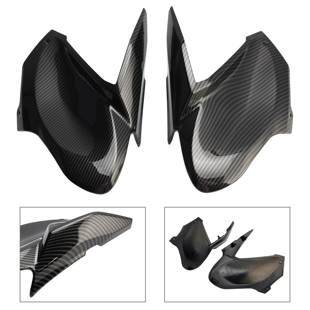 1 Pair Gas Tank Side Trim Insert Cover Panel for Kawasaki Z900 (2017–2019)