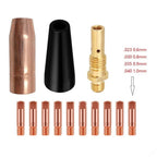 MIG Torch Nozzle Tip Kit for Weld Pak 100/100HD/140HD/175HD (Copper Alloy)